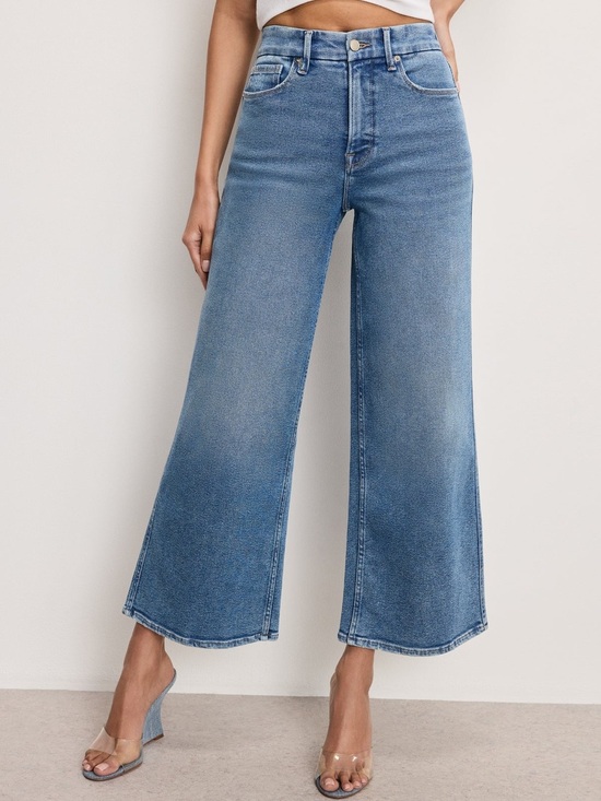 Good American Denim - Good American Good Skate Crop High Rise Jeans Size 6